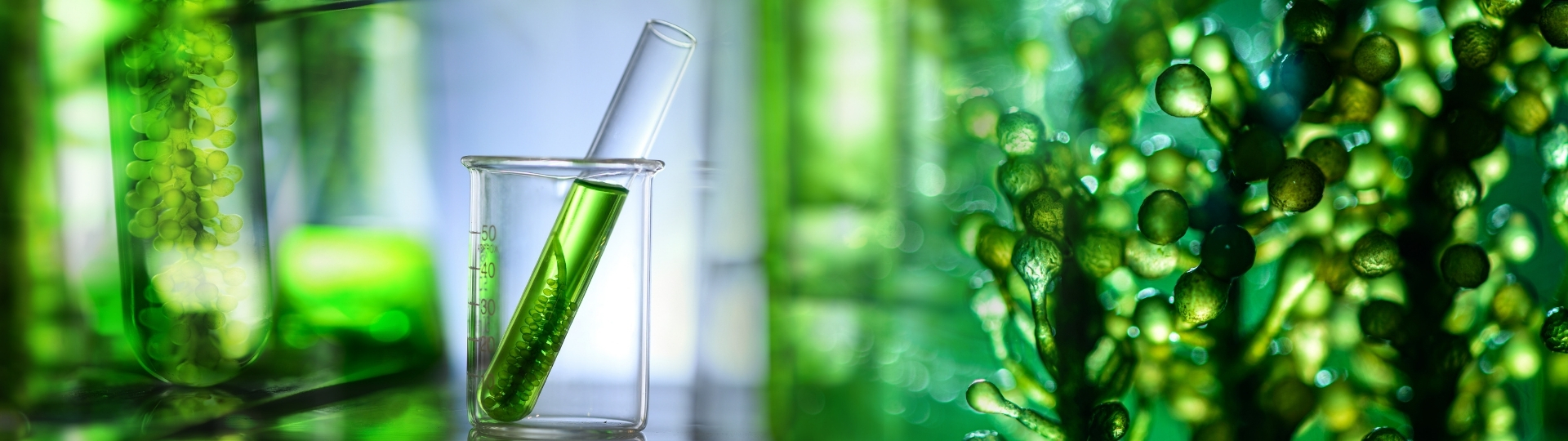 Scientific equipment artistic view