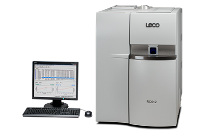 LECO instrument RC612 with computer monitor